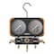 Navac Manifold Gauge, 3-1/8"OD, Aluminum Body, R22/410A/134a/404A, No Hoses N2A4 - alternate 3